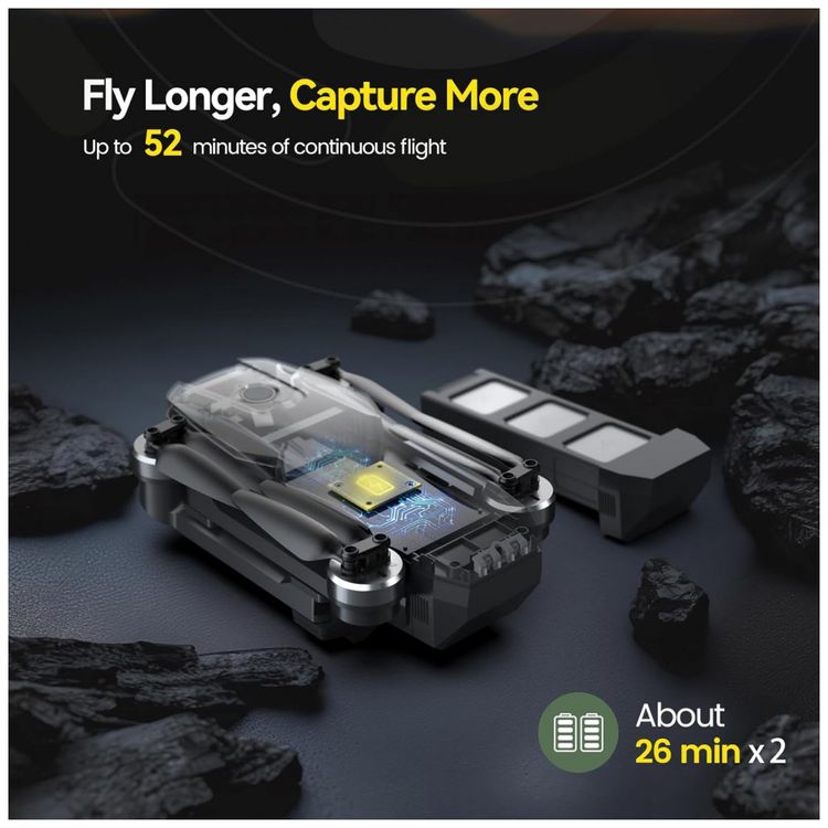 Drone-Dobravel-com-Camera-4K-Retorno-Automatico-52-Min-de-foto-2
