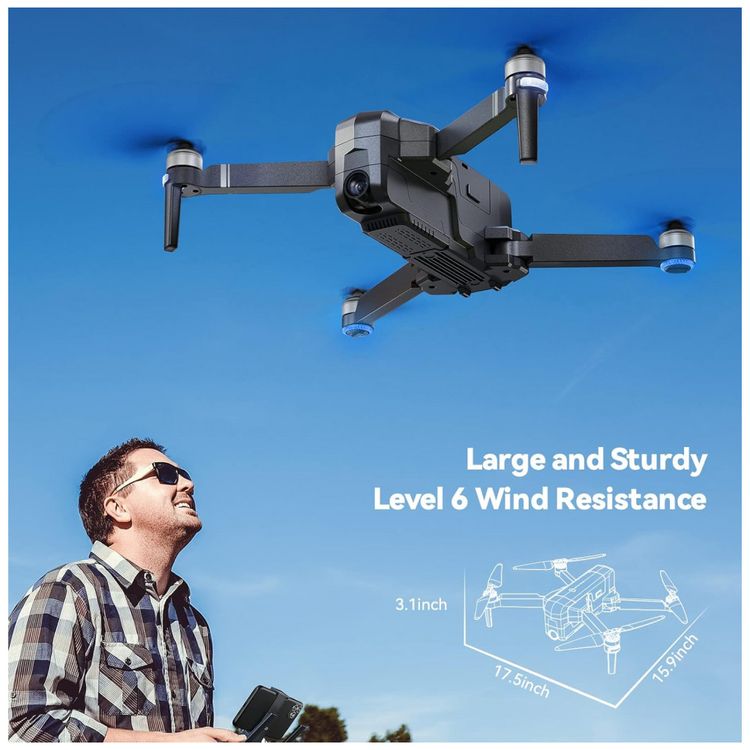 Drone-para-Adultos-com-Camera-4K-UHD-e-60-Min-de-Voo-GPS-e-foto-2