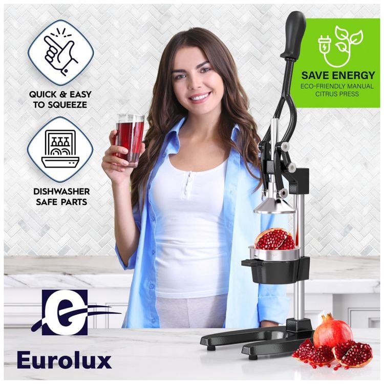 Espremedor-de-Frutas-Profissional-Manual-Eurolux-em-Aco-foto-2