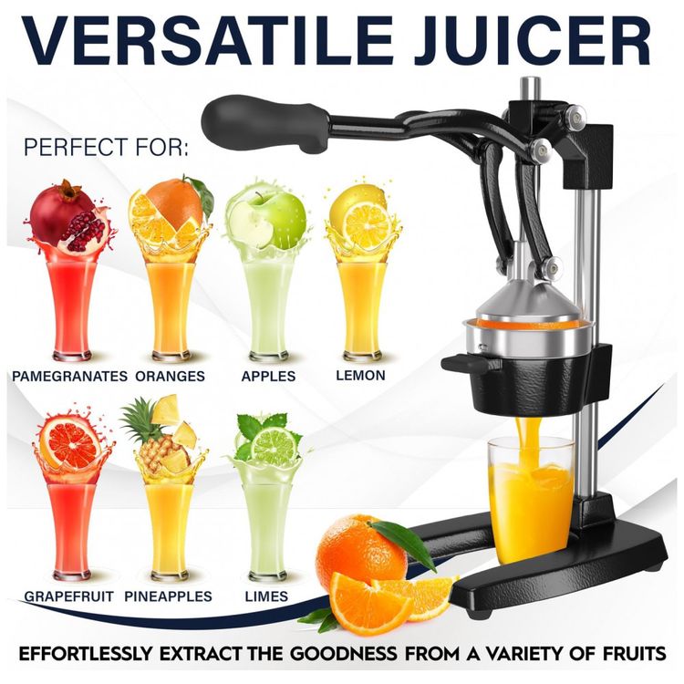 Espremedor-de-Frutas-Profissional-Manual-Eurolux-em-Aco-foto-3