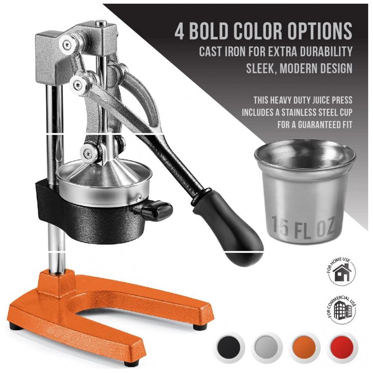 Espremedor-de-Frutas-Profissional-Manual-Eurolux-em-Aco-foto-1