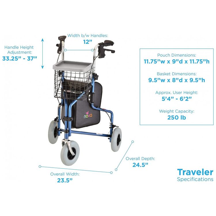 Andador-Adulto-Idoso-3-Rodas-NOVA-Medical-Products-com-foto-2