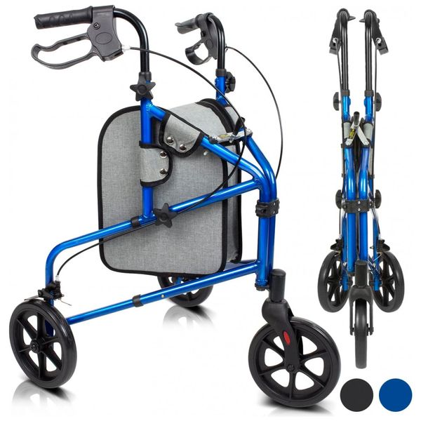 Andador-Adulto-Idoso-3-Rodas-Vive-Mobility-com-Bolsa-foto-0