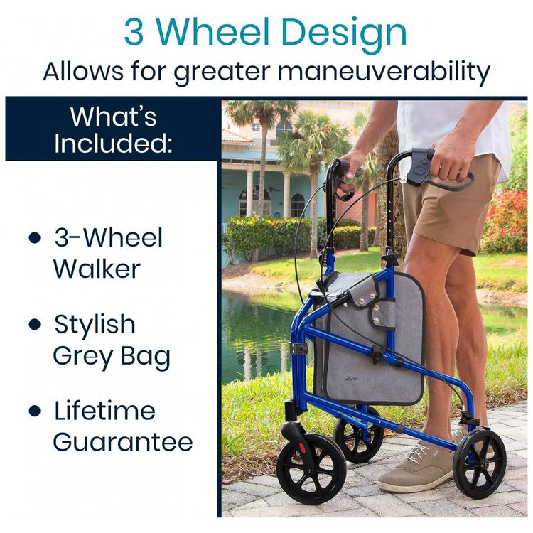 Andador-Adulto-Idoso-3-Rodas-Vive-Mobility-com-Bolsa-foto-1