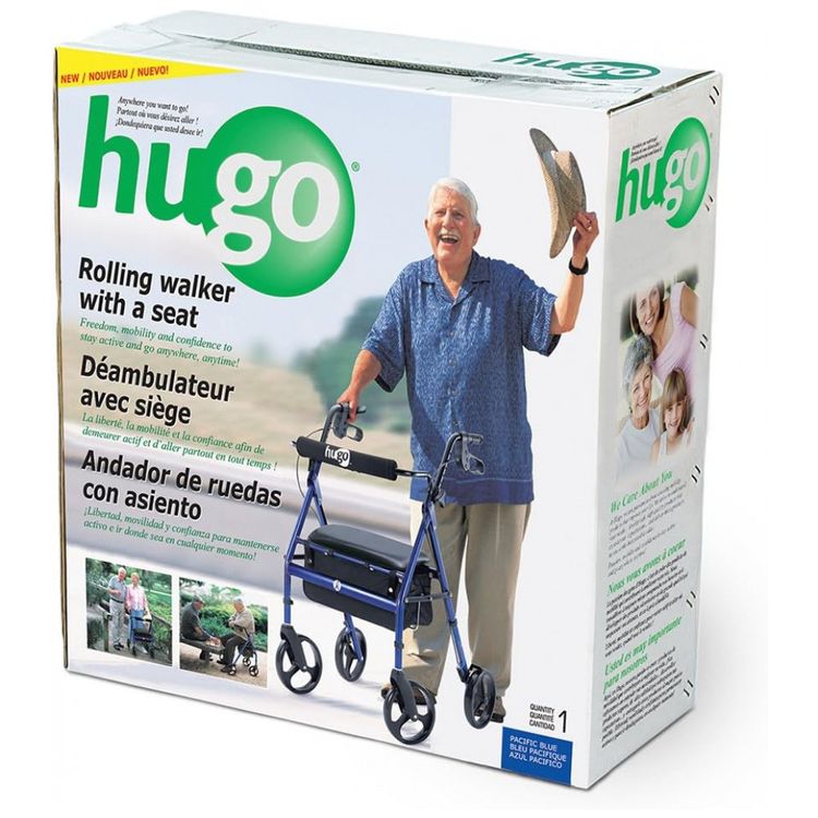 Andador-Adulto-Idoso-Hugo-Mobility-com-Assento-Suporta-ate-foto-3
