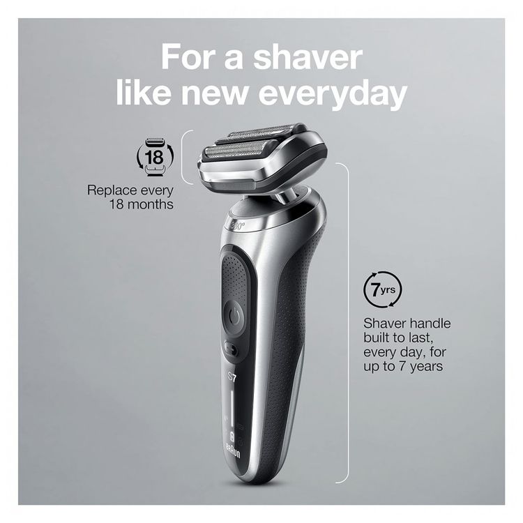 Barbeador-Eletrico-Masculino-Portatil-Braun-7020s-com-foto-4