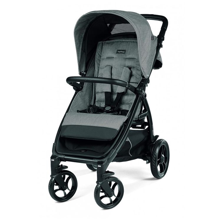 Carrinho-de-Bebe-com-Cadeira-para-Carro-Peg-Perego-Cinza-foto-3