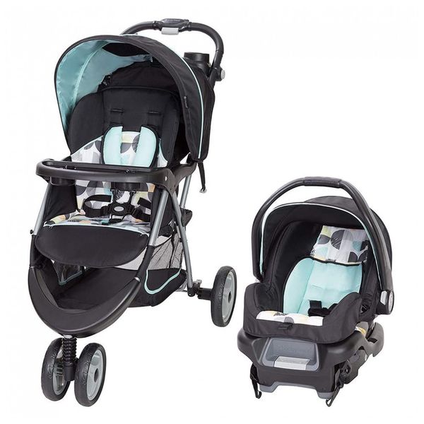 Carrinho-de-Bebe-com-Cadeira-para-Carro-Baby-Trend-EZ-Ride-foto-0