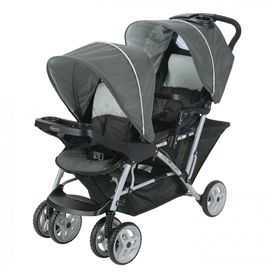 Carrinho-de-Bebe-Duplo-Graco-DuoGlider-Leve-com-Assento-em-foto-0