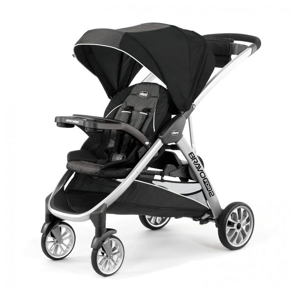 Carrinho-de-Bebe-Duplo-Chicco-Bravo-For2-Preto-foto-0