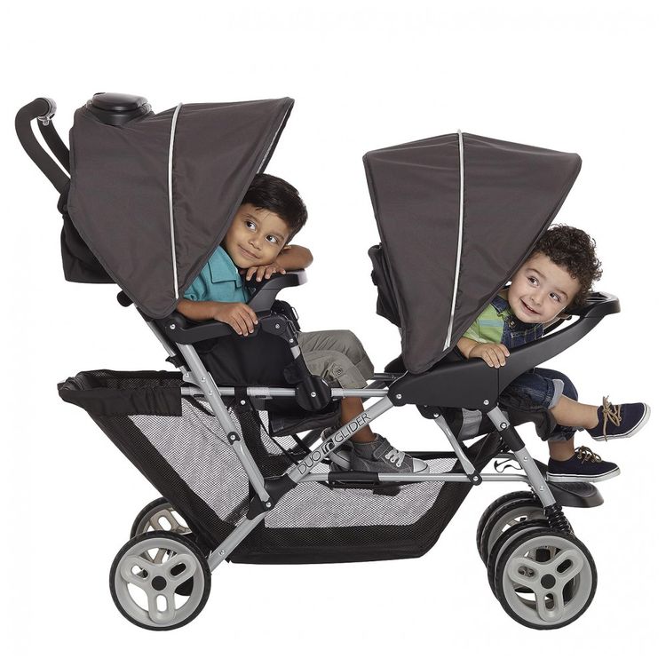 Carrinho-de-Bebe-Duplo-Graco-DuoGlider-Leve-com-Assento-em-foto-5