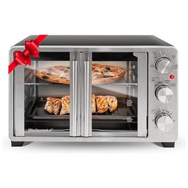 Forno-Eletrico-de-Bancada-25-Litros-com-Porta-Dupla-Aco-foto-0