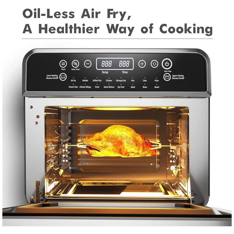Forno-Eletrico-de-Bancada-16-Litros-com-16-Modos-e-Controle-foto-1