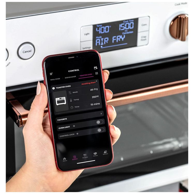 Forno-Eletrico-de-Bancada-com-14-Modos-Visor-LCD-e-Wi-Fi-foto-4