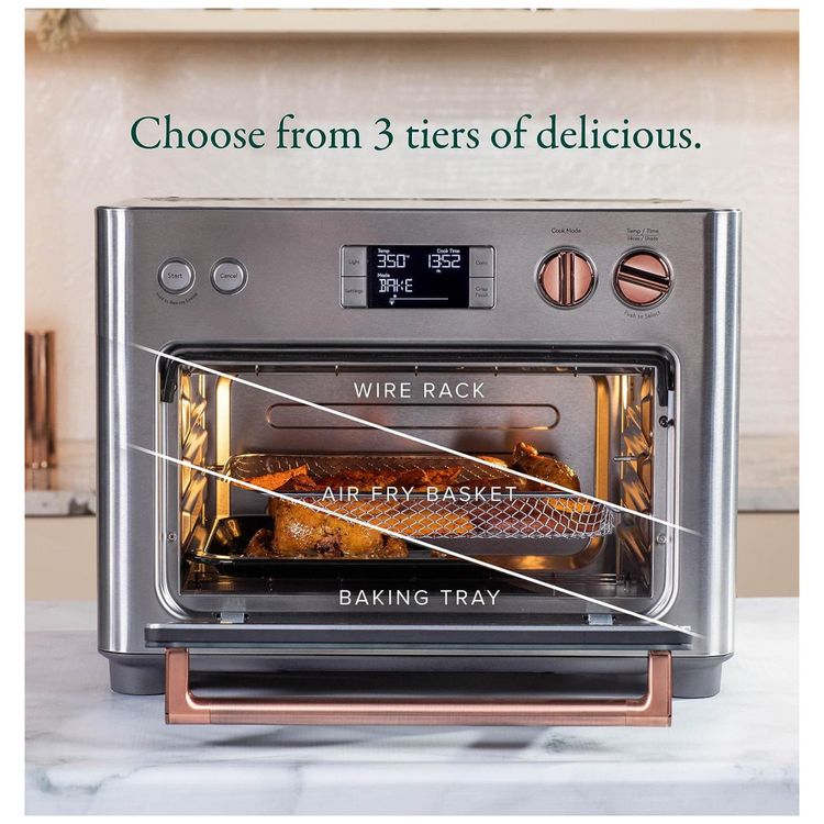 Forno-Eletrico-de-Bancada-com-11-Predefinicoes-Cafe-Aco-foto-2