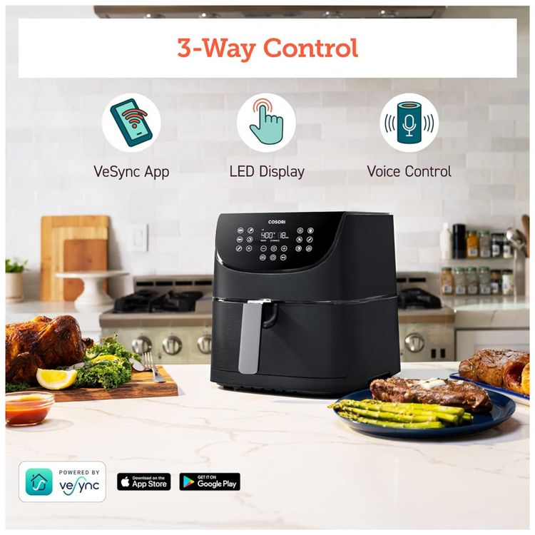 AirFryer-11-em-1-com-5-Litros-de-Capacidade-e-Controle-por-foto-3