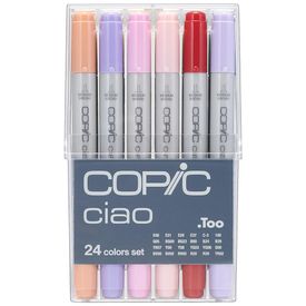 Kit-de-Canetas-Profissionais-com-Estojo-24-Pecas-Copic-foto-0