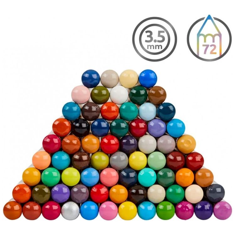 Kit-Lapis-de-Cor-Profissional-com-Estojo-72-pecas-Derwent-foto-2