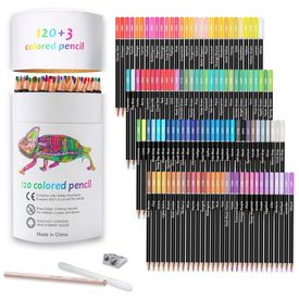 Kit-Lapis-de-Cor-Profissional-com-Estojo-120-pecas-KALOUR-foto-0