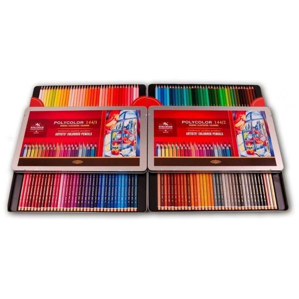 Kit-Lapis-de-Cor-Profissional-com-Estojo-144-pecas-Czech-foto-0
