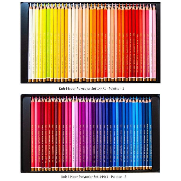 Kit-Lapis-de-Cor-Profissional-com-Estojo-144-pecas-Czech-foto-2