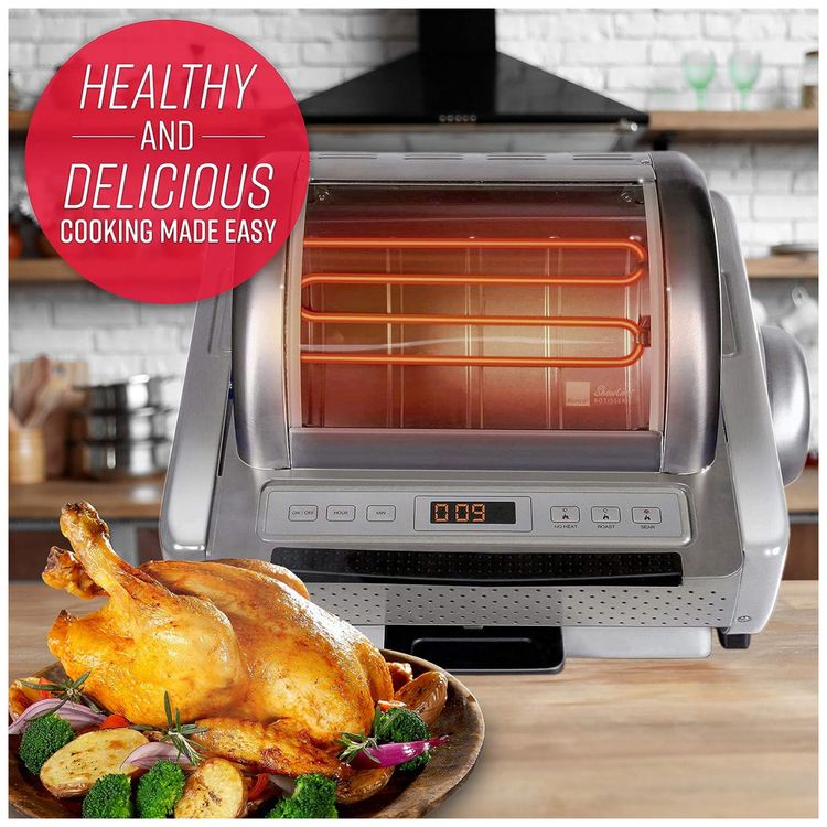 Churrasqueira-Eletrica-Grill-Rotisserie-com-Controle-de-foto-1
