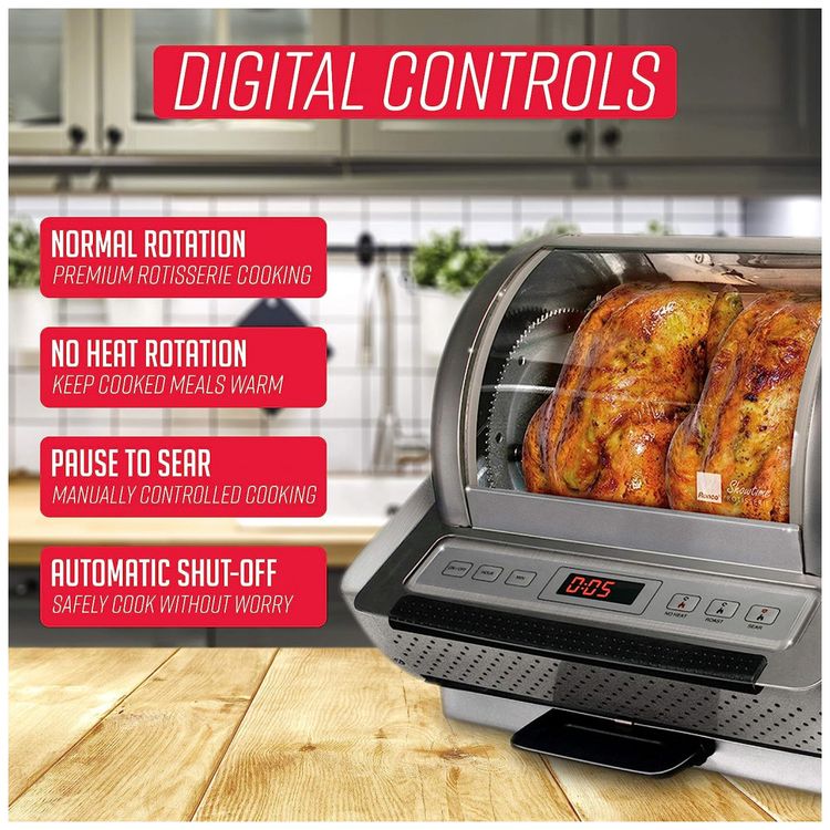 Churrasqueira-Eletrica-Grill-Rotisserie-com-Controle-de-foto-4