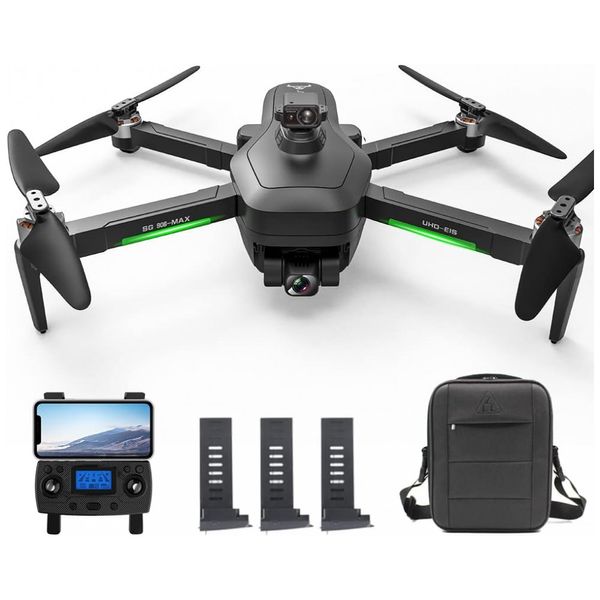 Drone-Aereo-com-Camera-4K-HD-3-Eixos-3-Baterias-para-foto-0