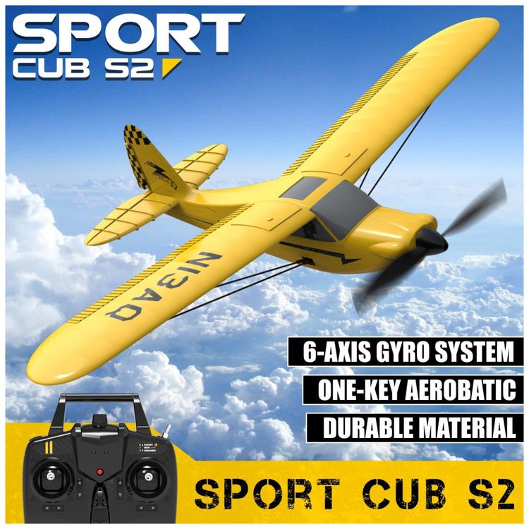 Aviao-de-Controle-Remoto-com-Sistema-de-Estabilizacao-Xpilot-foto-1