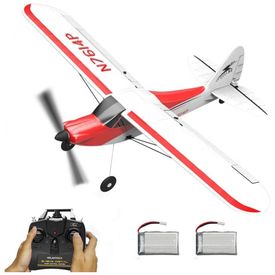 Aviao-de-Controle-Remoto-com-2-Baterias-para-Criancas-e-foto-0