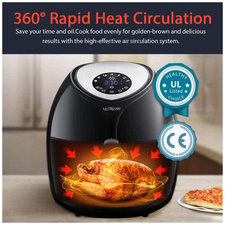 Fritadeira-Eletrica-AirFryer-6L-com-Painel-Digital-e-Cesto-foto-1