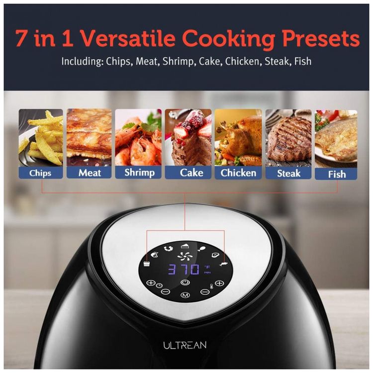 Fritadeira-Eletrica-AirFryer-6L-com-Painel-Digital-e-Cesto-foto-3