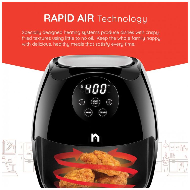 Fritadeira-Eletrica-AirFryer-3.5L-com-Painel-Digital-e-Cesto-foto-2