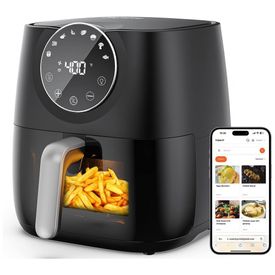 Fritadeira-Eletrica-AirFryer-5.2L-em-Aco-Inoxidavel-com-foto-0