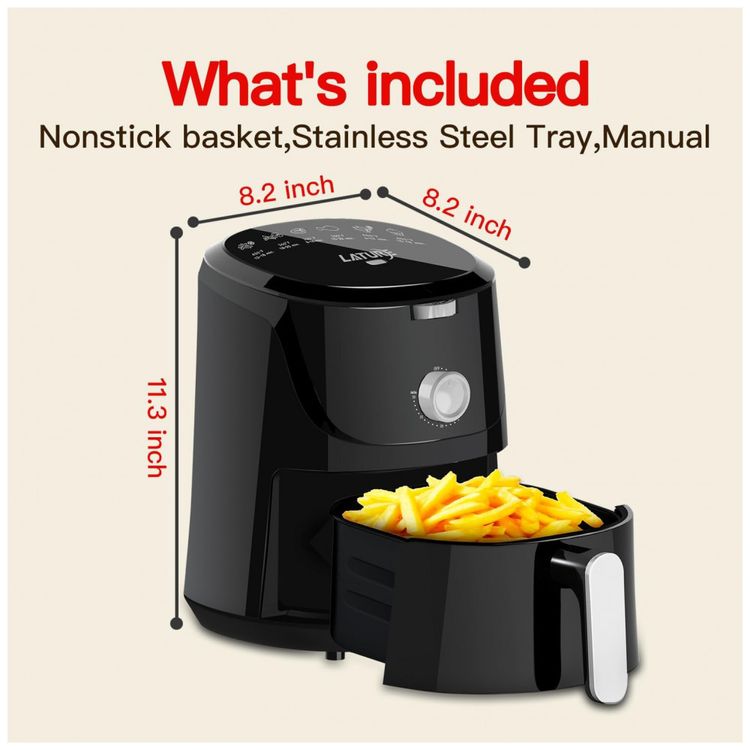 Fritadeira-Eletrica-AirFryer-4.2L-com-Temperatura-Ajustavel-foto-4