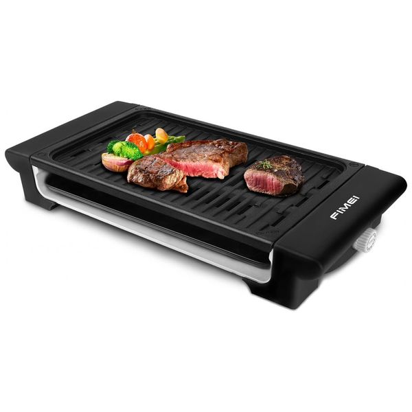 Churrasqueira-Grill-Eletrica-ate-4-Porcoes-com-Chapa-foto-0