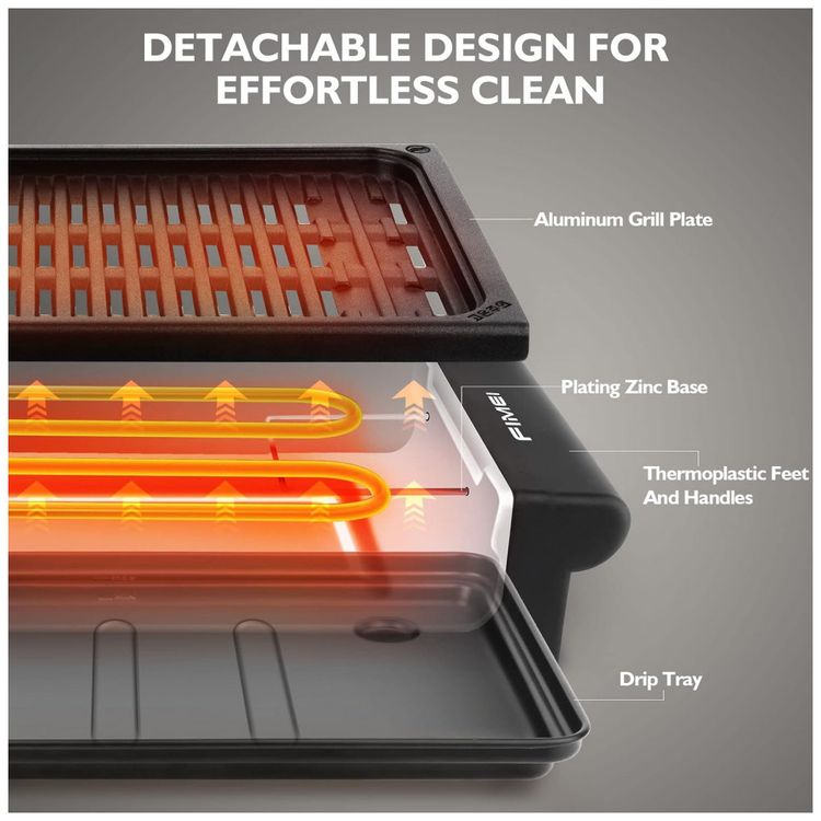 Churrasqueira-Grill-Eletrica-ate-4-Porcoes-com-Chapa-foto-2