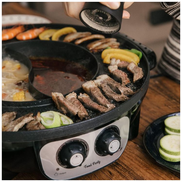 Churrasqueira-Grill-Eletrica-ate-8-Porcoes-em-Aco-foto-1