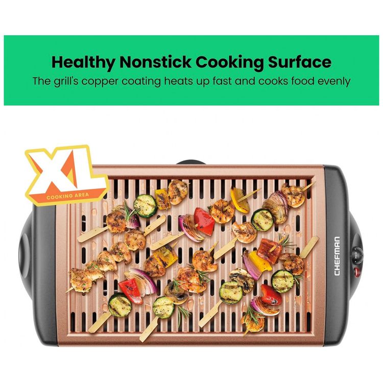 Churrasqueira-Grill-Eletrica-ate-6-Porcoes-com-Chapa-foto-4