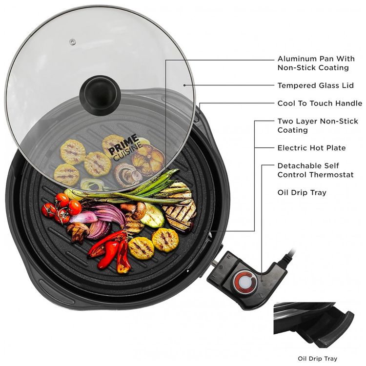 Churrasqueira-Grill-Eletrica-ate-4-Porcoes-com-Chapa-foto-1