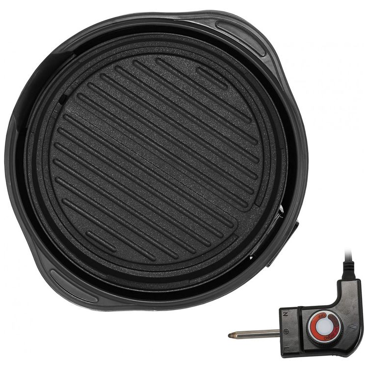 Churrasqueira-Grill-Eletrica-ate-4-Porcoes-com-Chapa-foto-4