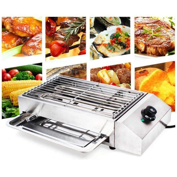 Churrasqueira-Grill-Eletrica-ate-6-Porcoes-em-Aco-foto-0