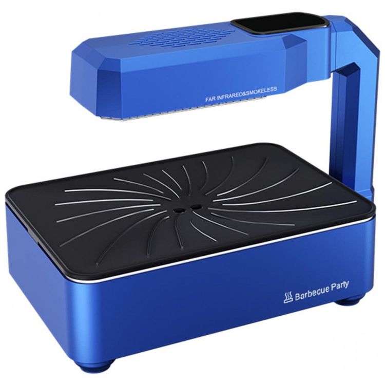Churrasqueira-Grill-Eletrica-ate-2-Porcoes-com-Chapa-foto-0