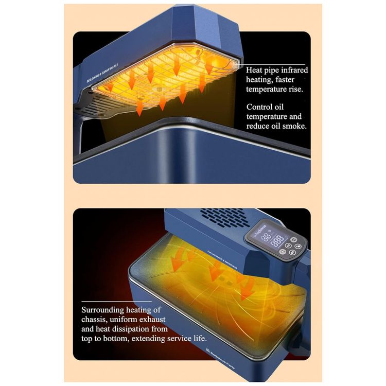 Churrasqueira-Grill-Eletrica-ate-2-Porcoes-com-Chapa-foto-1