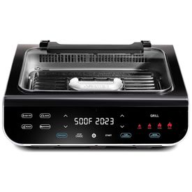 Churrasqueira-Grill-Eletrica-ate-2-Porcoes-em-Aco-Inoxidavel-foto-0