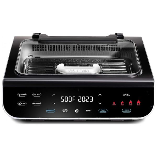 Churrasqueira-Grill-Eletrica-ate-2-Porcoes-em-Aco-Inoxidavel-foto-0