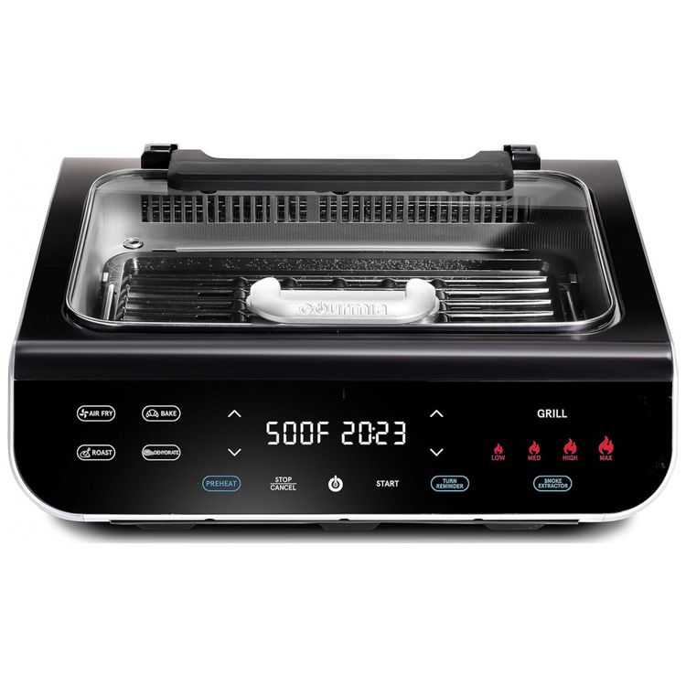 Churrasqueira-Grill-Eletrica-ate-2-Porcoes-em-Aco-Inoxidavel-foto-0