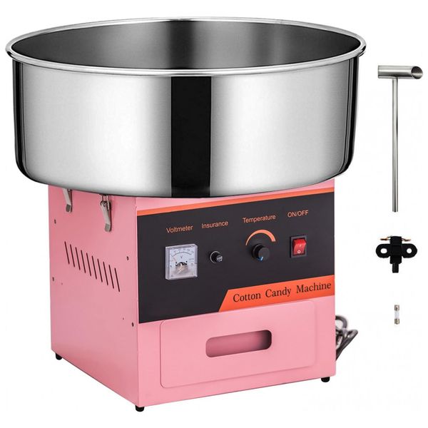Maquina-de-Algodao-Doce-Eletrica-Profissional-em-Aco-foto-0
