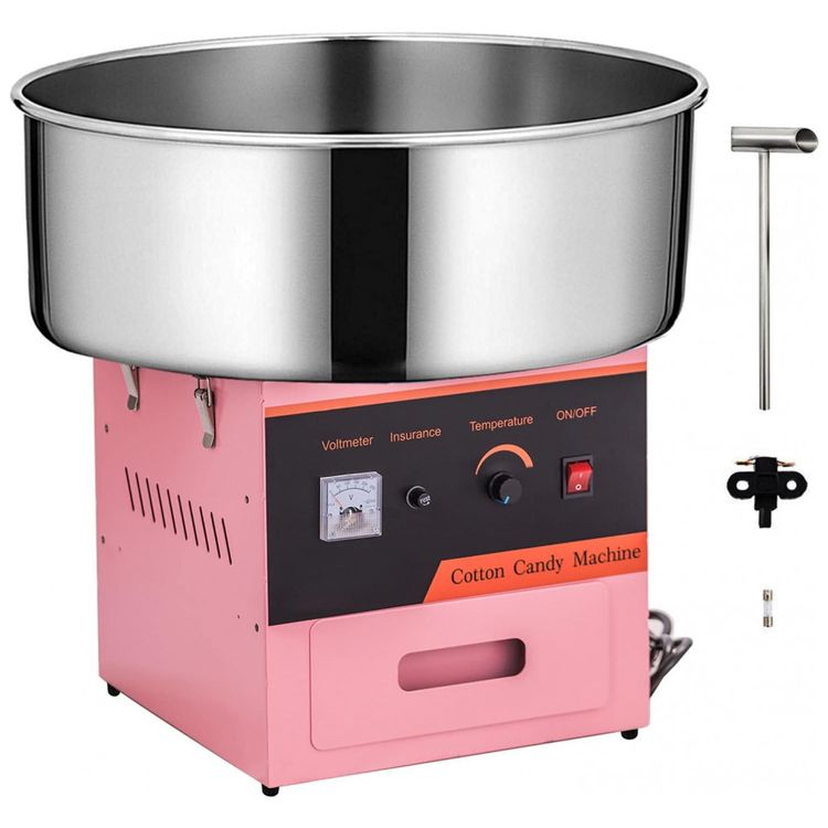 Maquina-de-Algodao-Doce-Eletrica-Profissional-em-Aco-foto-0