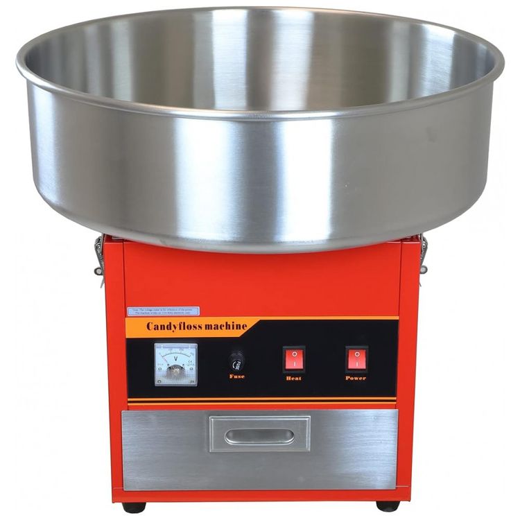 Maquina-de-Algodao-Doce-Eletrica-Profissional-em-Aco-foto-1